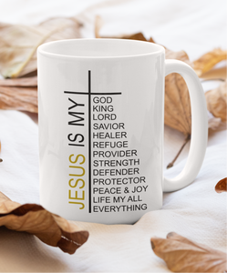 Jesus is my…Mug