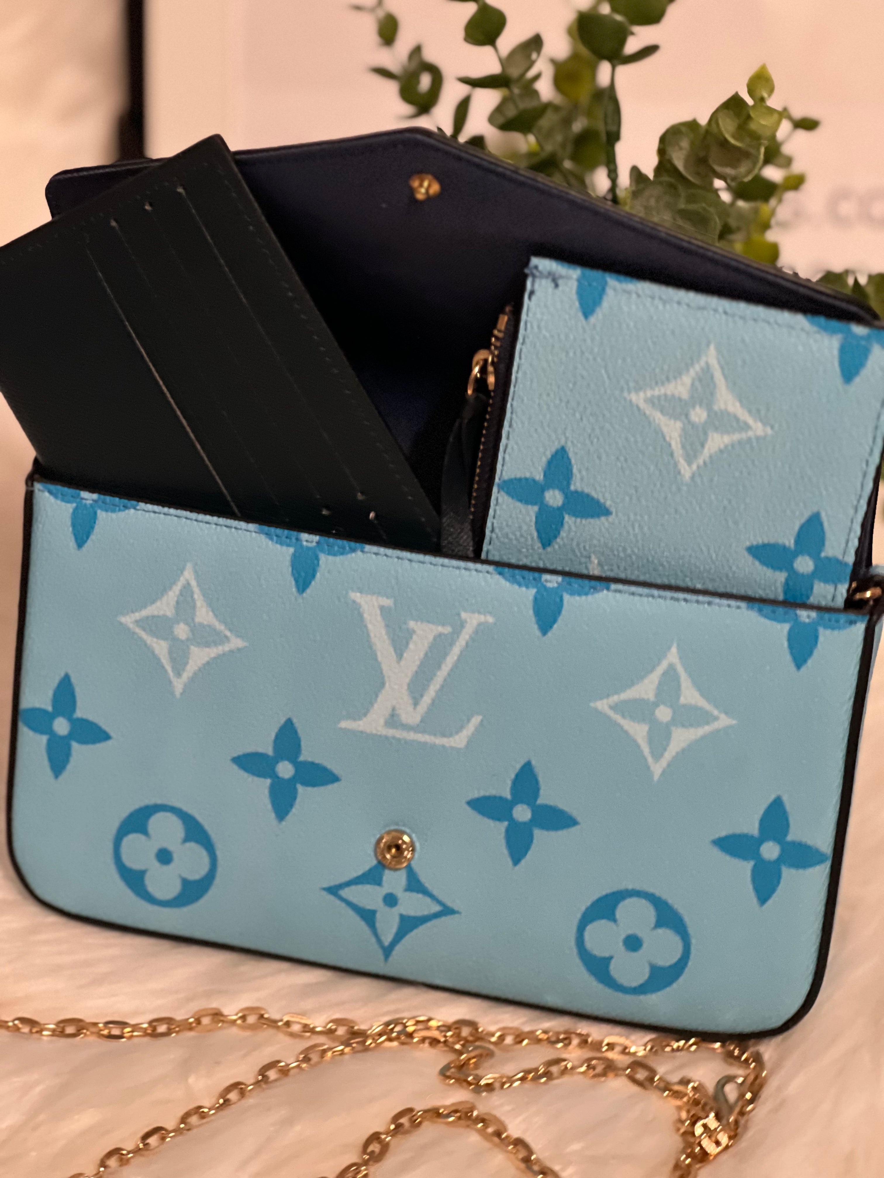 LV Set (on the go/ crossbody/ cardholder and pouch)