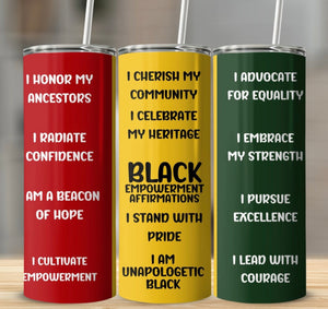 Juneteenth Tumblers (Mugs)
