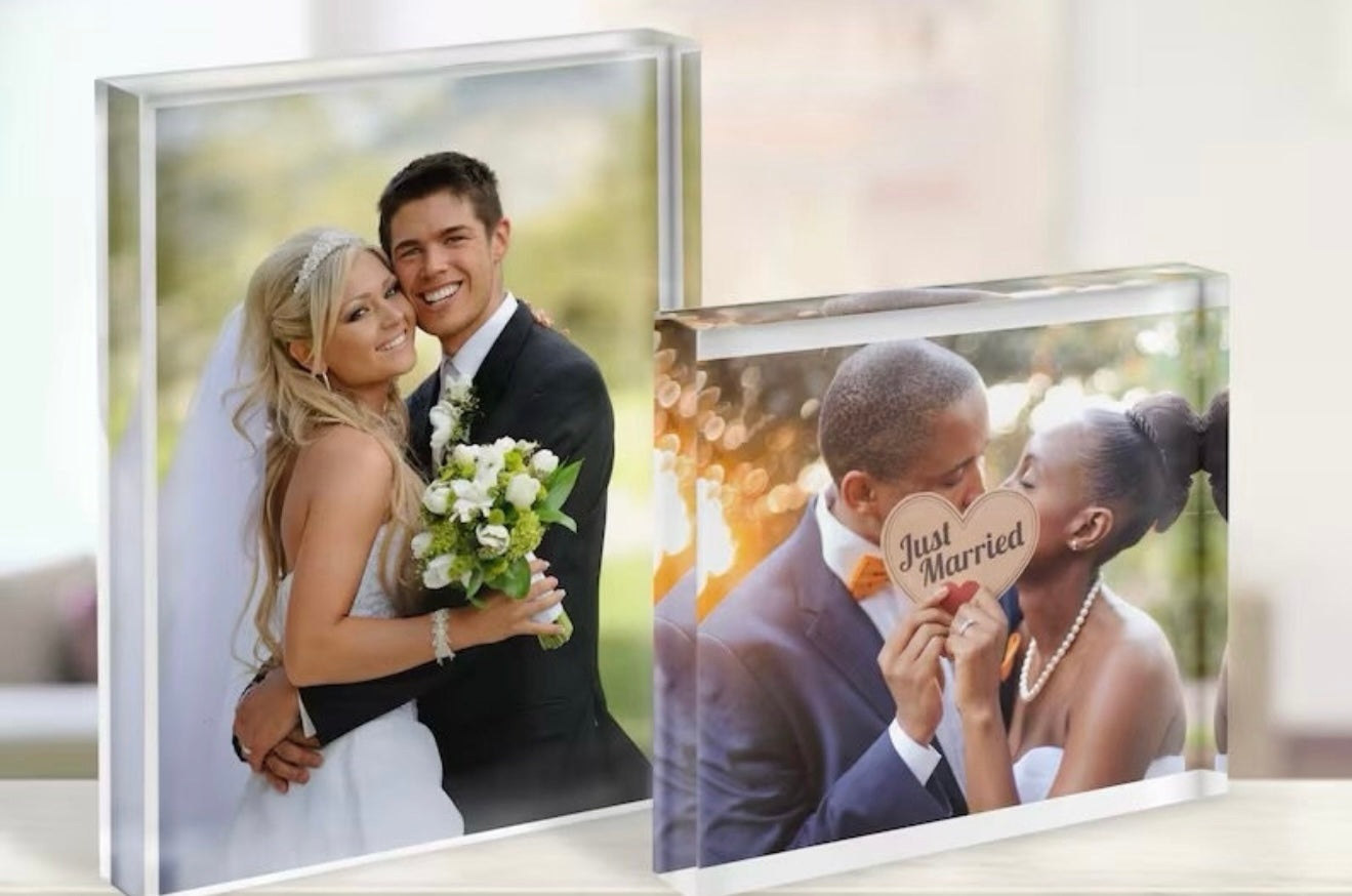 Photo Glass Cube 7x9 (Custom Orders Only)