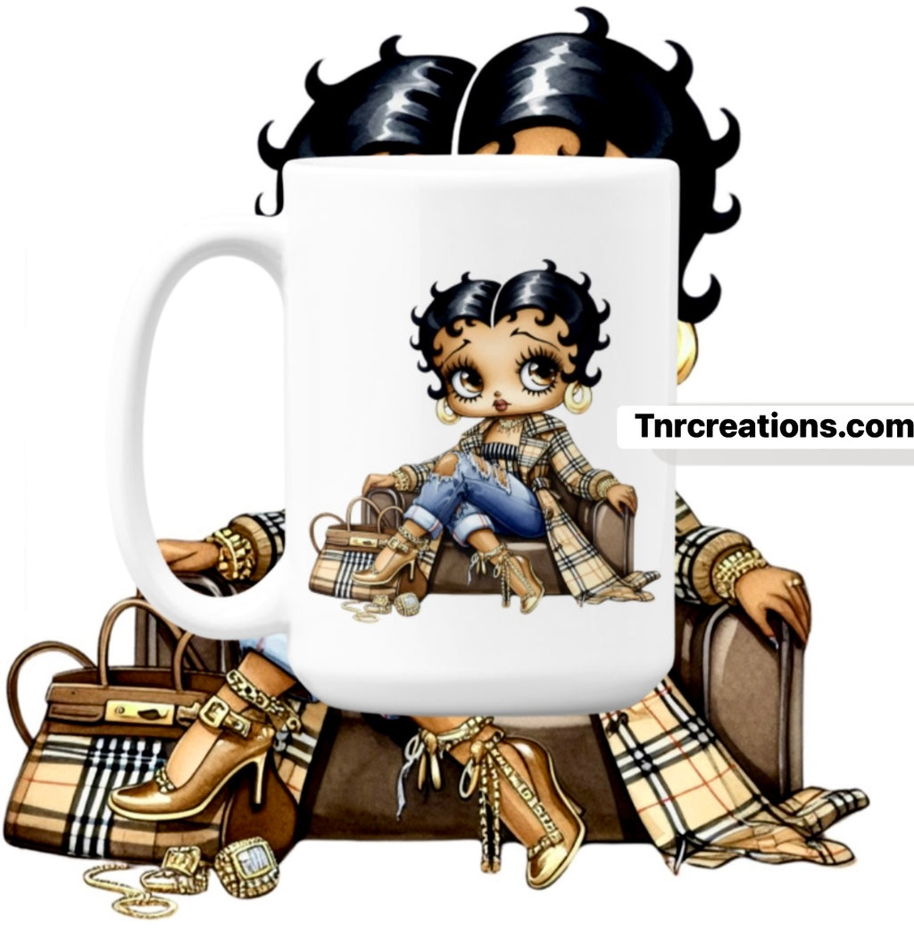 B Betty Boop 15oz Mug