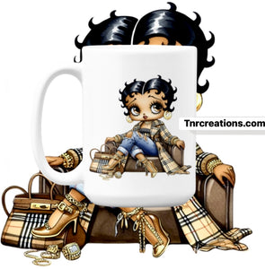 B Betty Boop 15oz Mug