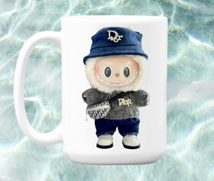 Fashion Designer LABUBU Mugs (10 types available)