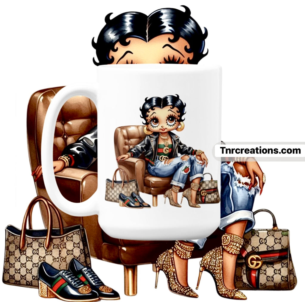 G Betty Boop 15oz Mug