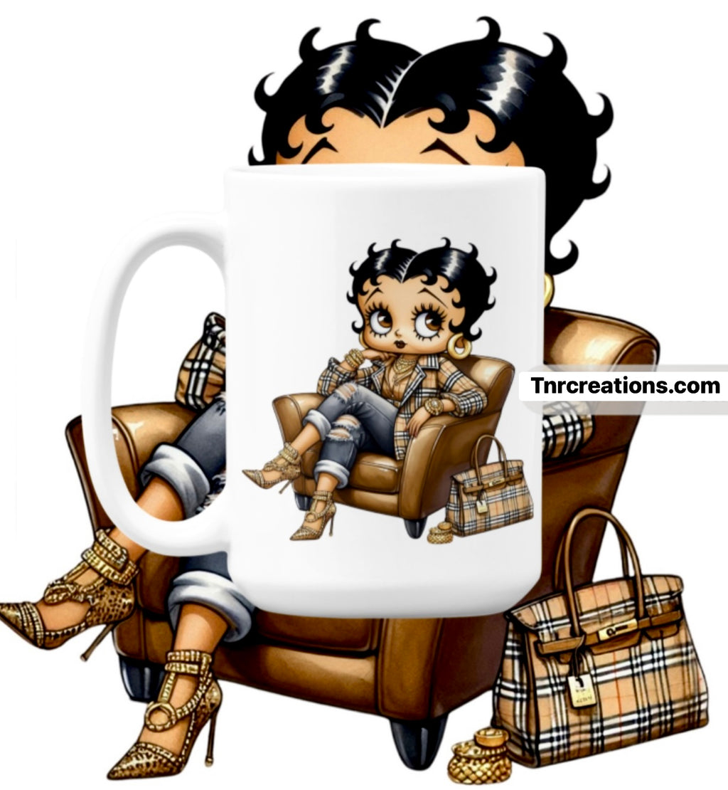 B Betty Boop 15oz Mug