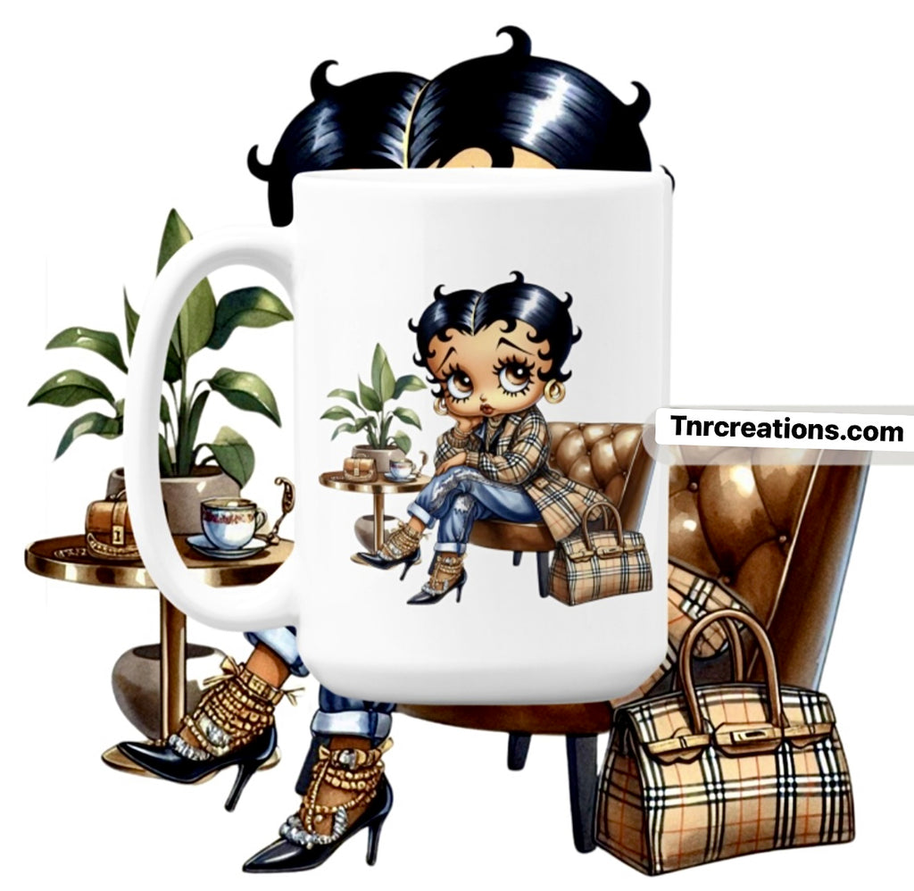 B Betty Boop 15oz Mug