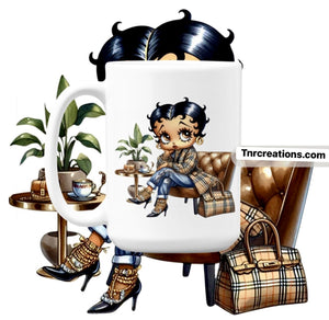 B Betty Boop 15oz Mug