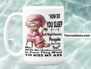 How do you sleep Mug