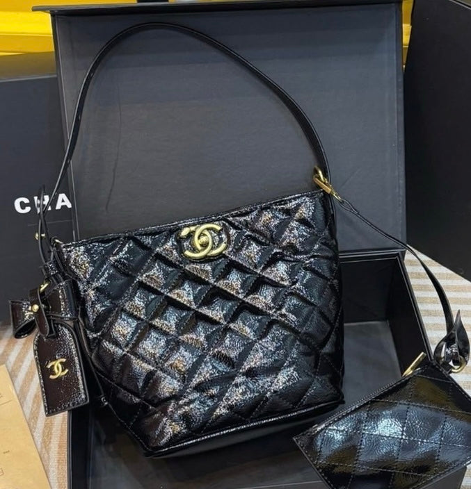 C Bucket with pouch Crossbody/Handle (Limited)