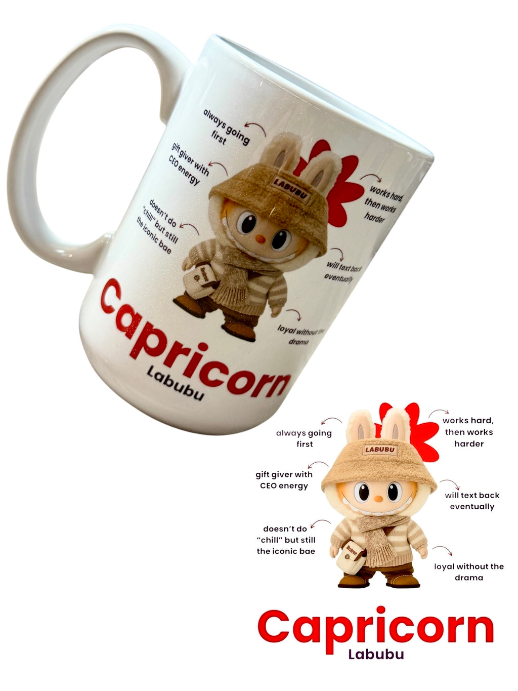 LABUBU Zodiac Mug
