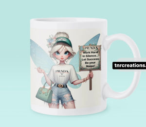 P tinkerbell motivational mug