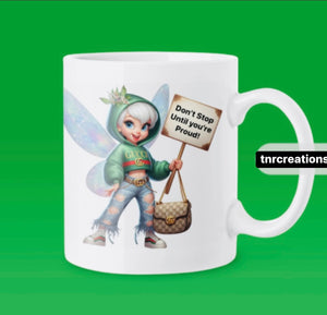 GG tinkerbell motivational mug