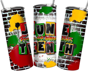 Juneteenth Tumblers (Mugs)