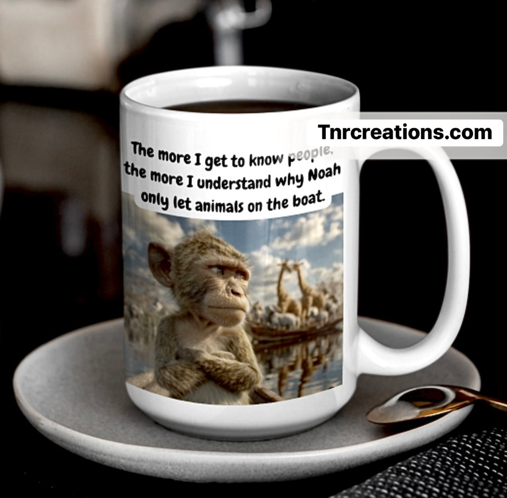 The More I Get Know People Mug