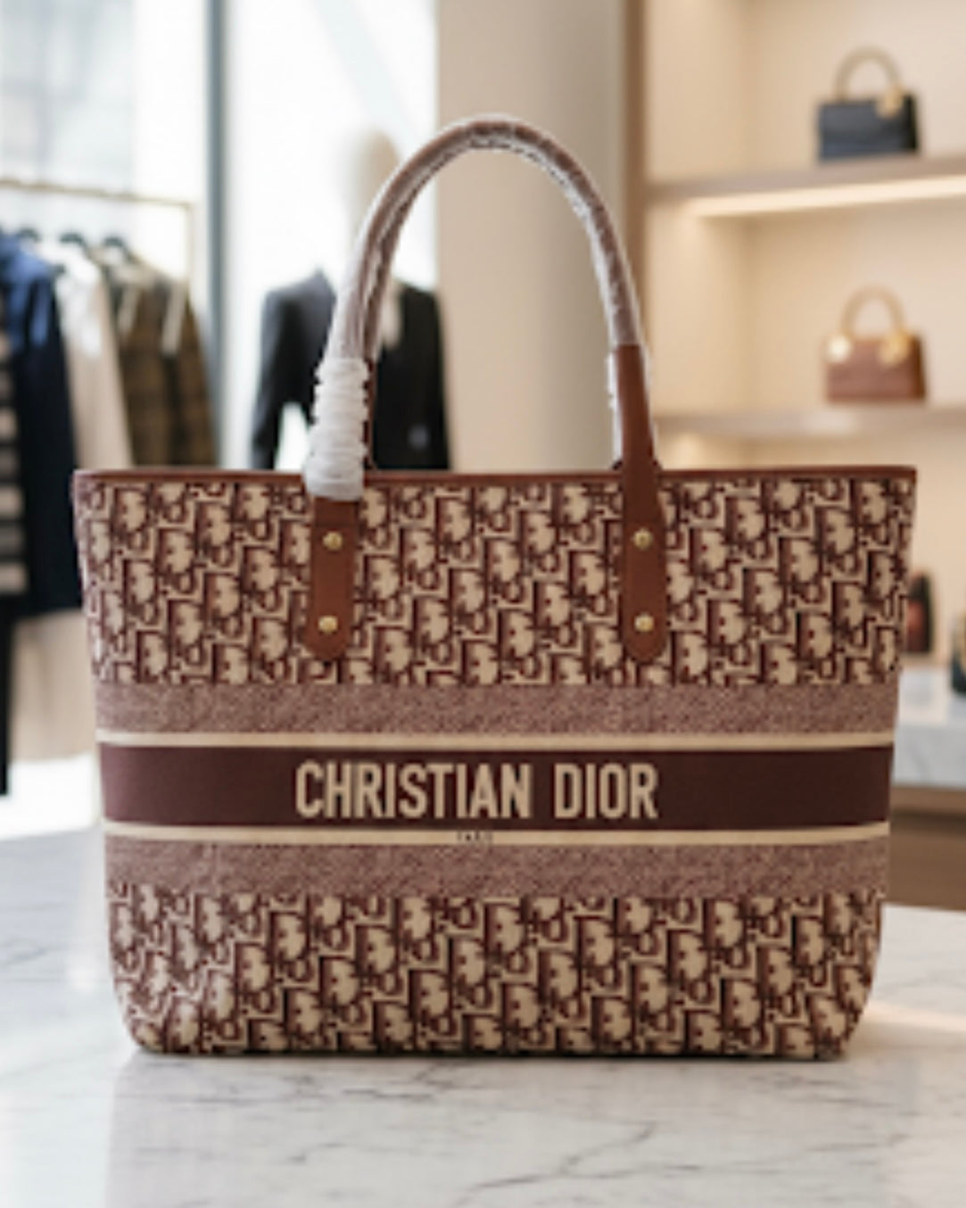 CD Tote (Limited) Zipper Top