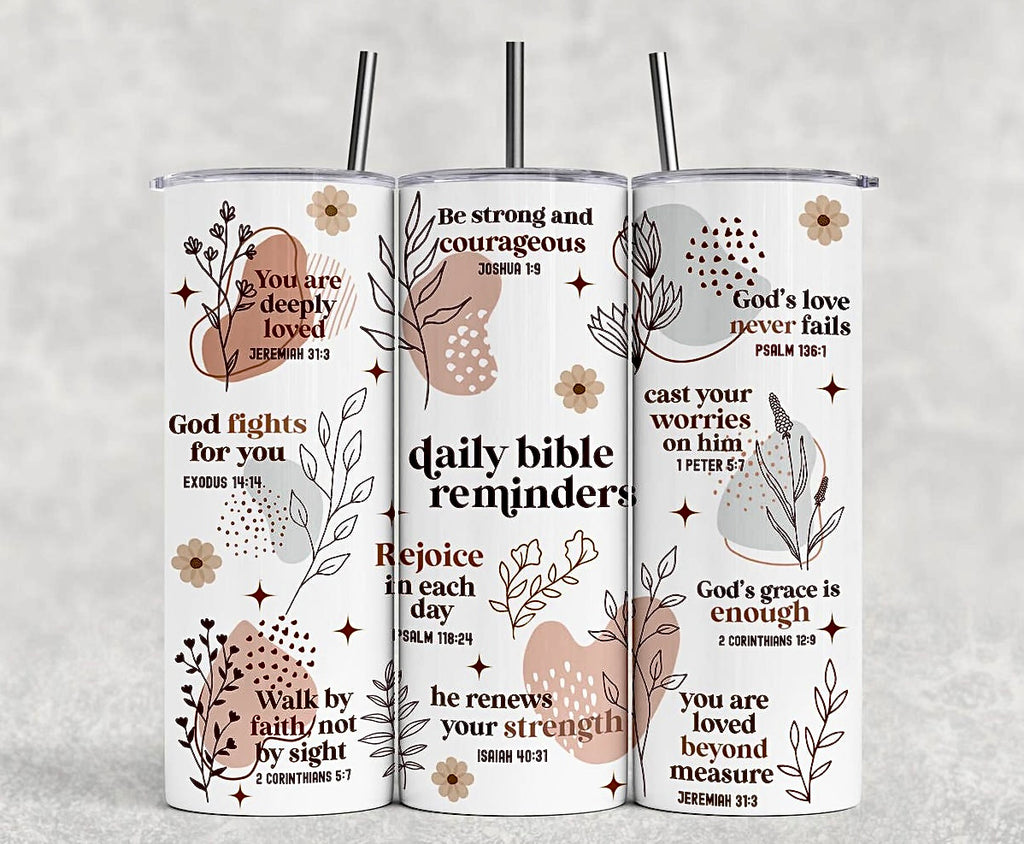 Daily Bible Reminders Tumbler (Mug)