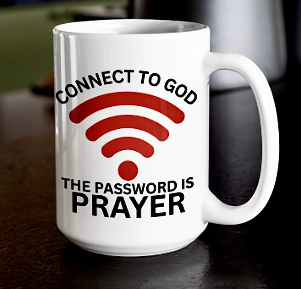 Connect to God Mug