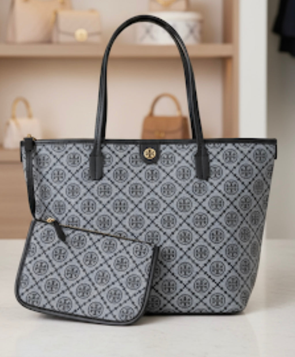 TB Tote with pouch (Limited)