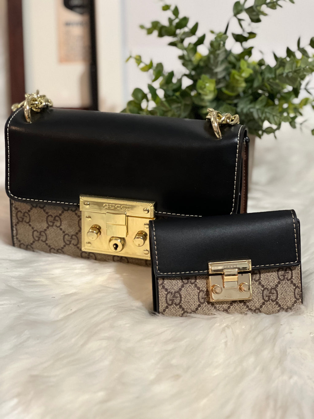 GG crossbody set with wallet