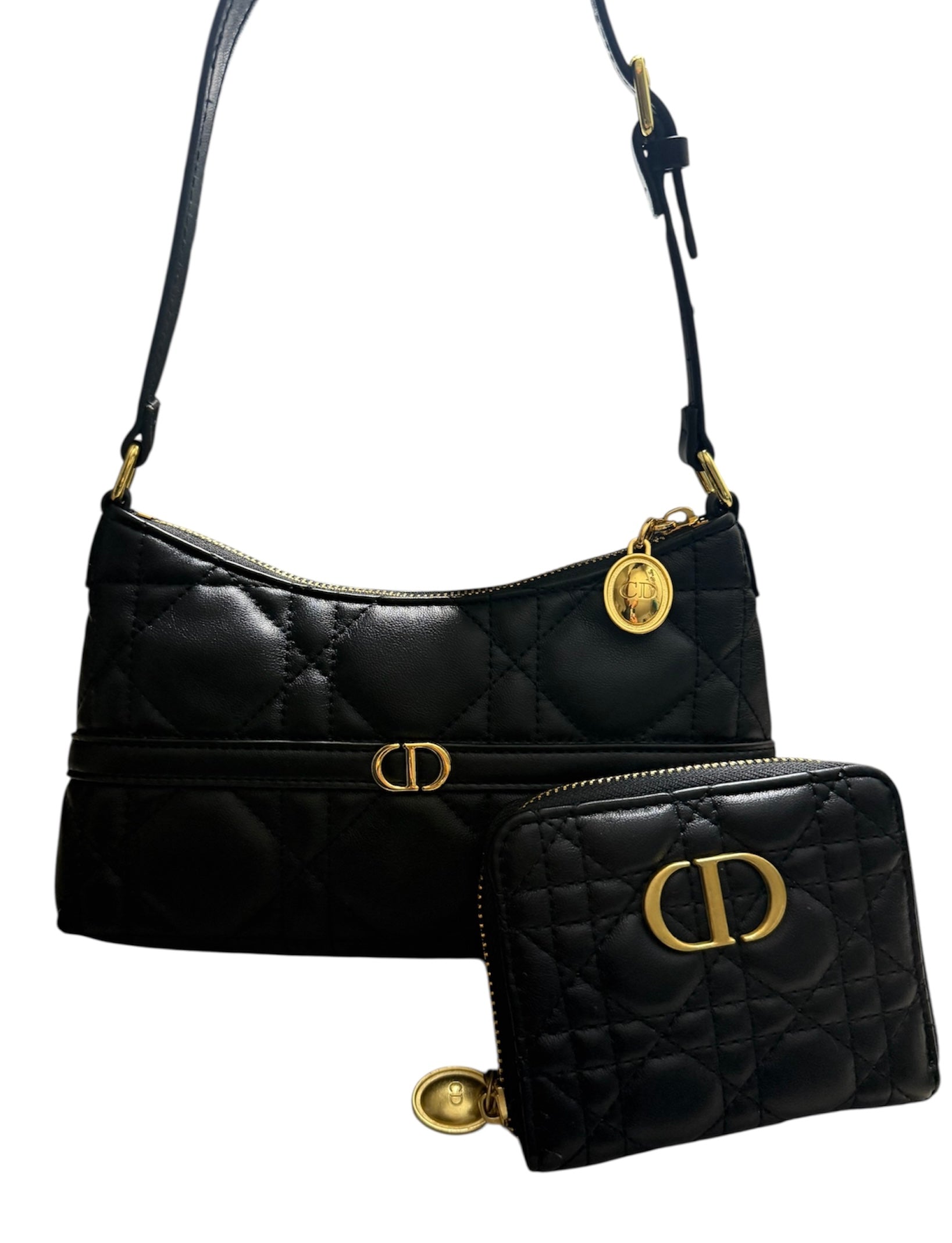 CD Shoulder Bag with Wallet
