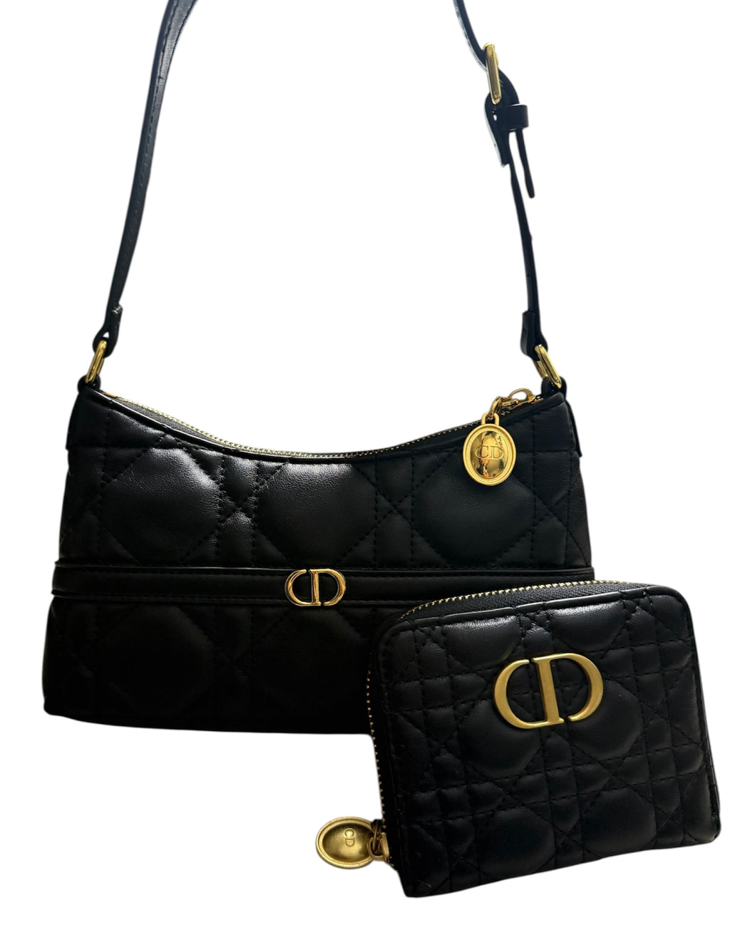 CD Shoulder Bag with Wallet