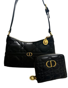 CD Shoulder Bag with Wallet