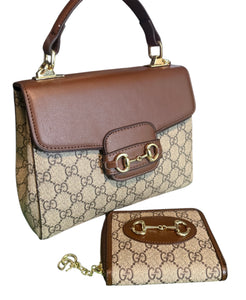 G Handle/ Crossbody with wallet