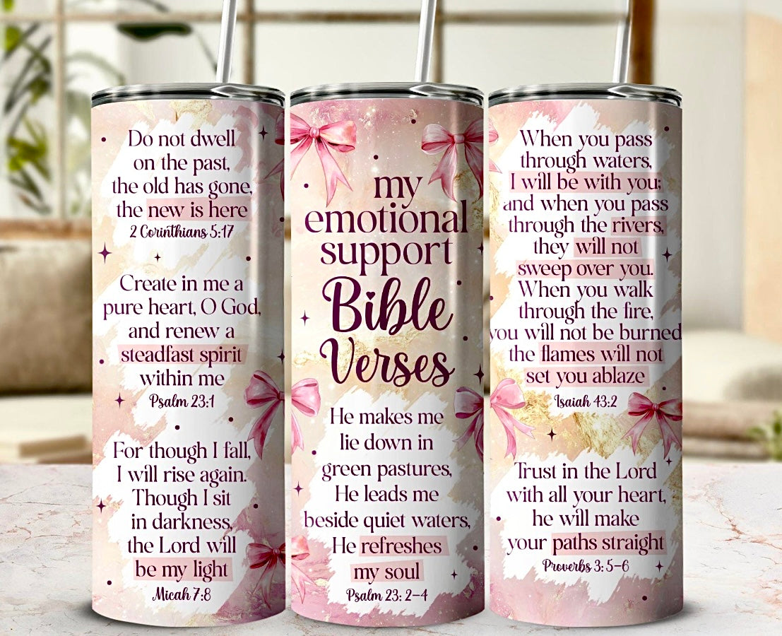 Bible Verse Tumbler (Mug)