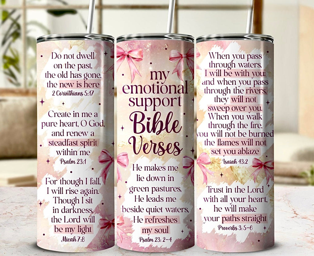 Bible Verse Tumbler (Mug)