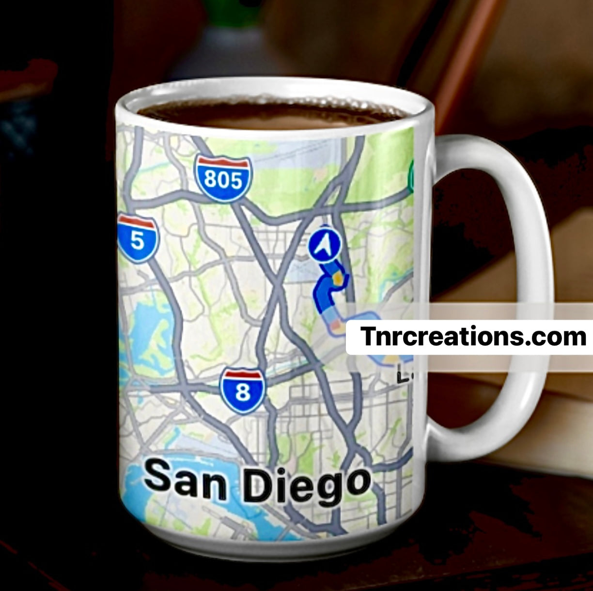 Map Mugs
