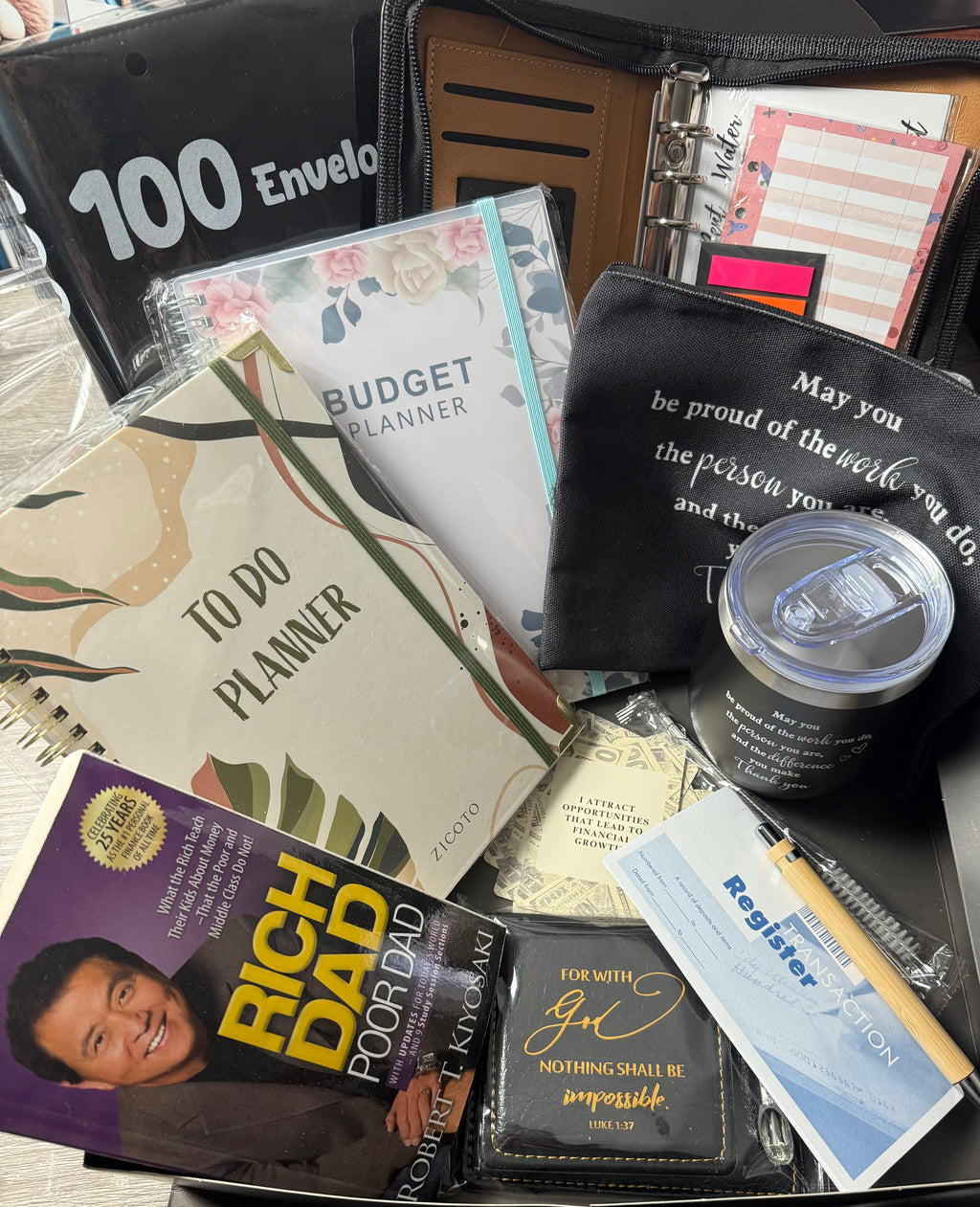 Financial Literacy Box All Contents Included with each box.