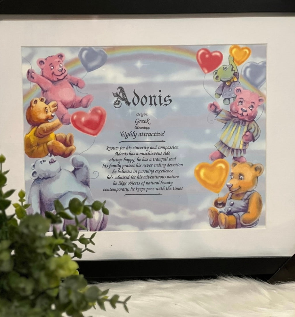 Name Meaning Plaques (Custom Orders Only)