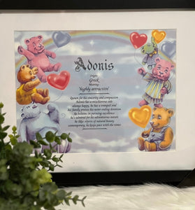 Name Meaning Plaques (Custom Orders Only)