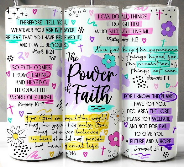 Power of Faith Tumbler (Mug)