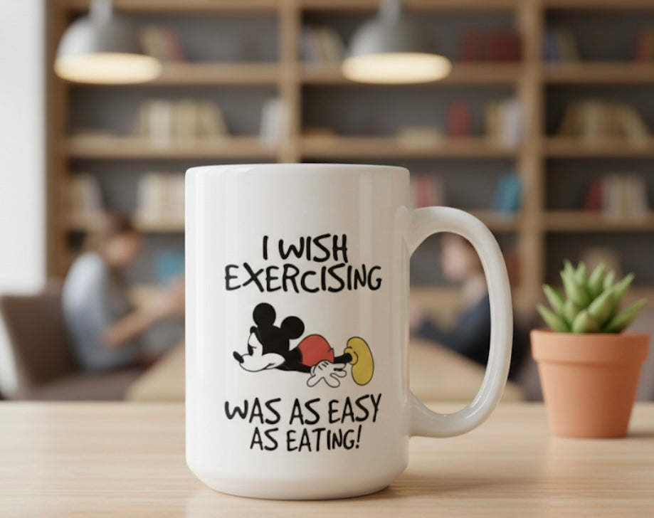I wish exercise Mug