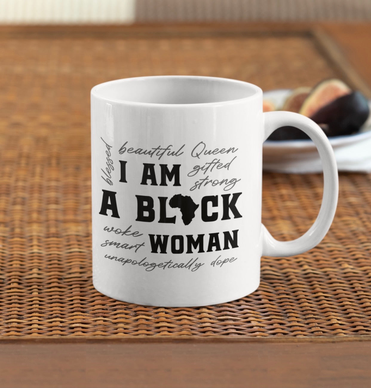 I am a black woman Mug